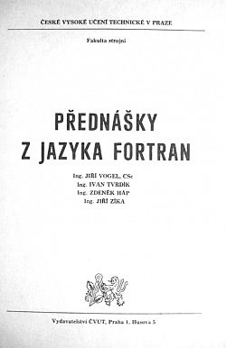 Přednášky z jazyka FORTRAN