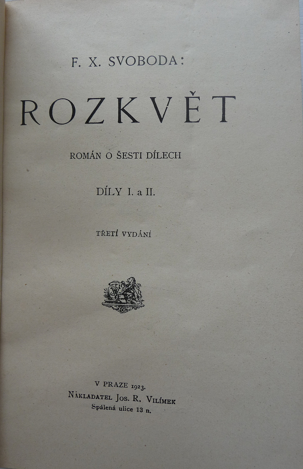 Rozkvět