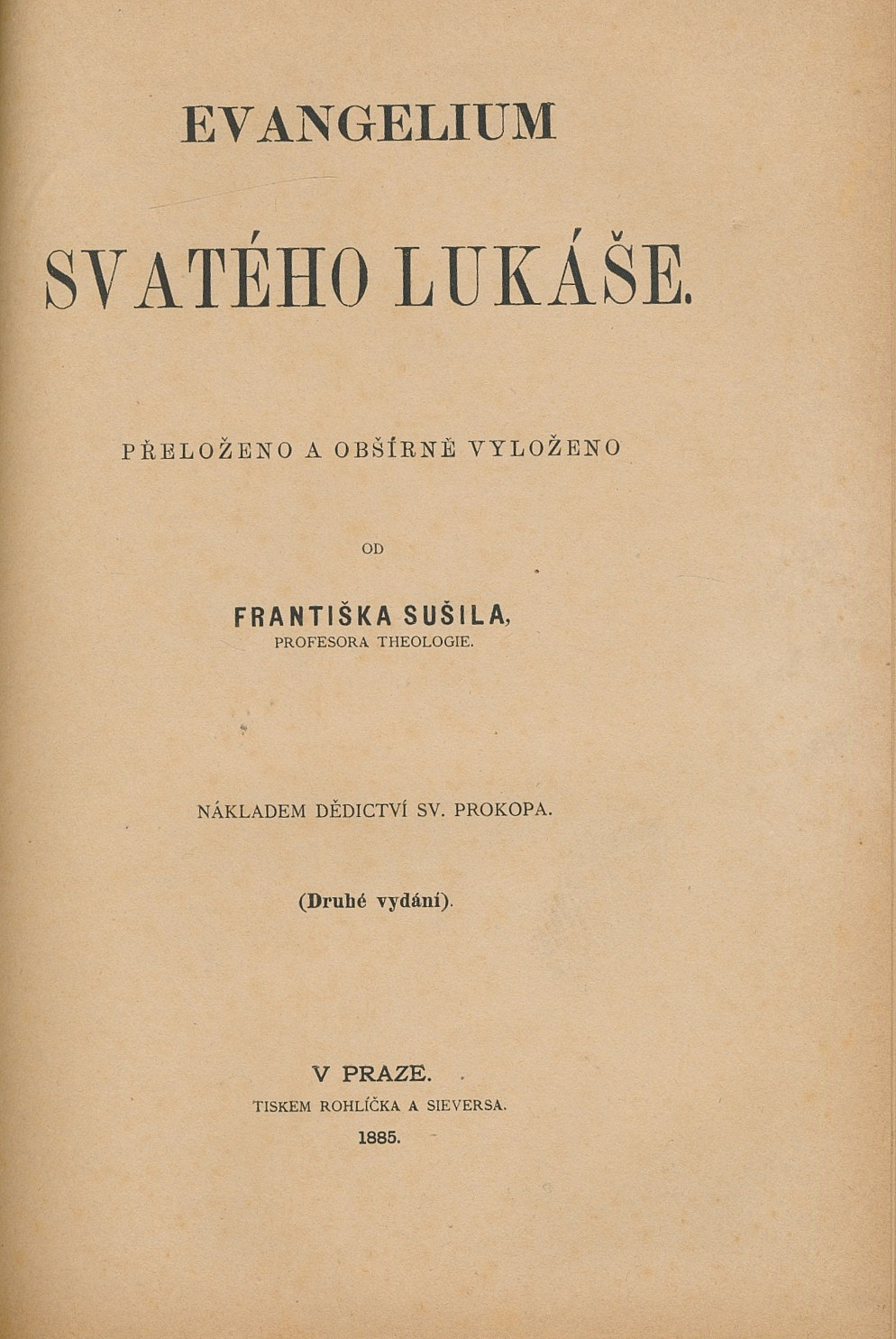 Evangelium svatého Lukáše