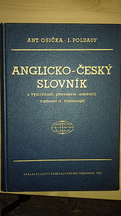 Anglicko-český slovník s výslovností, přízvukem, mluvnicí, vazbami a frazeologii