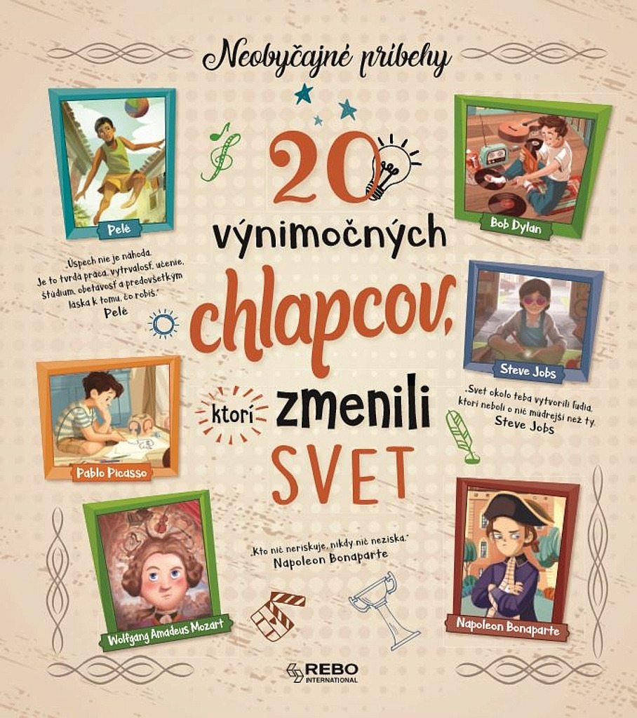 20 výnimočných chlapcov, ktorí zmenili svet