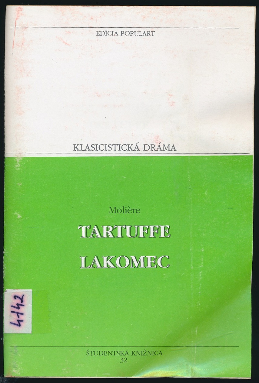 Tartuffe / Lakomec