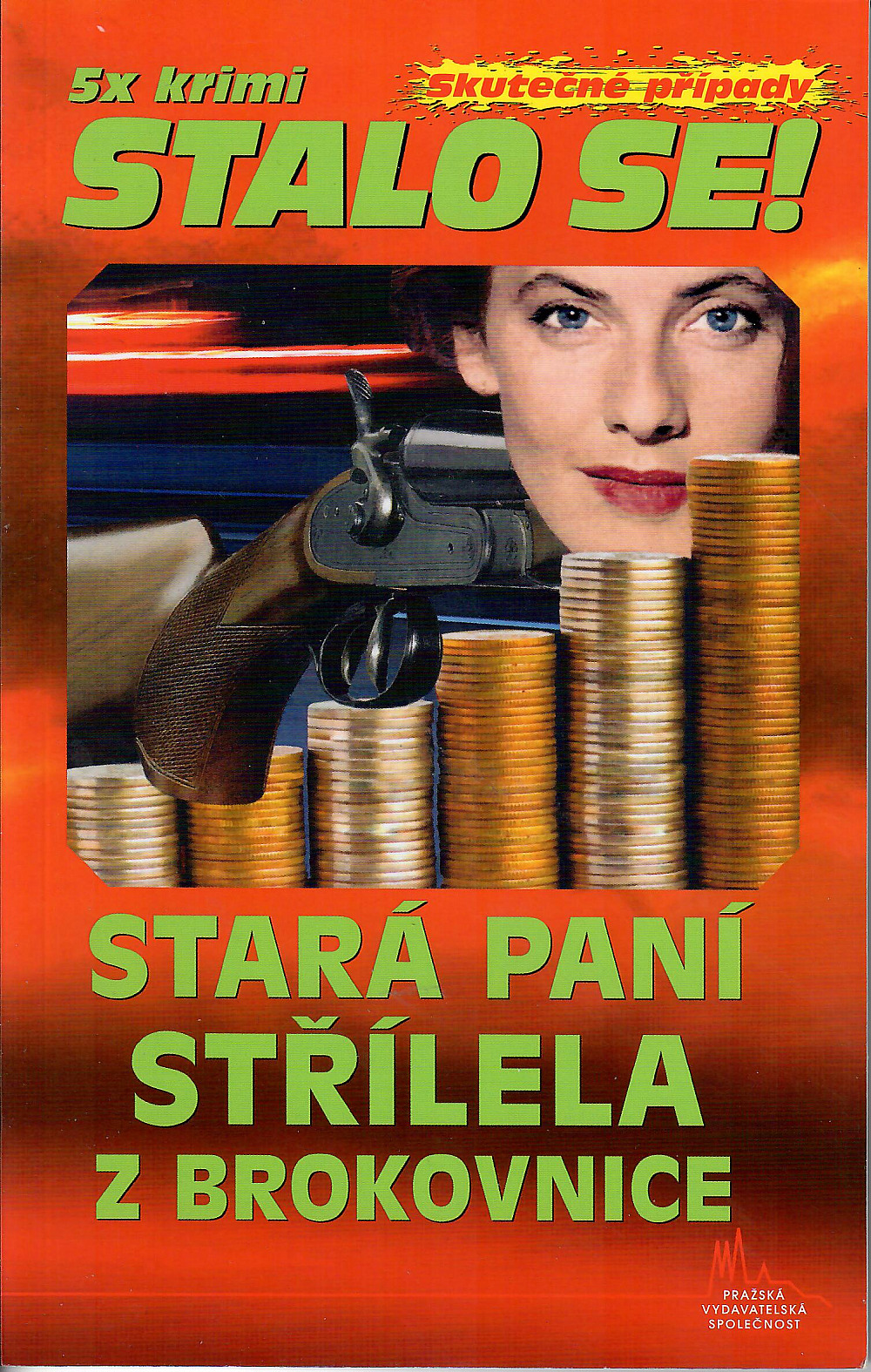 Stará paní střílela z brokovnice