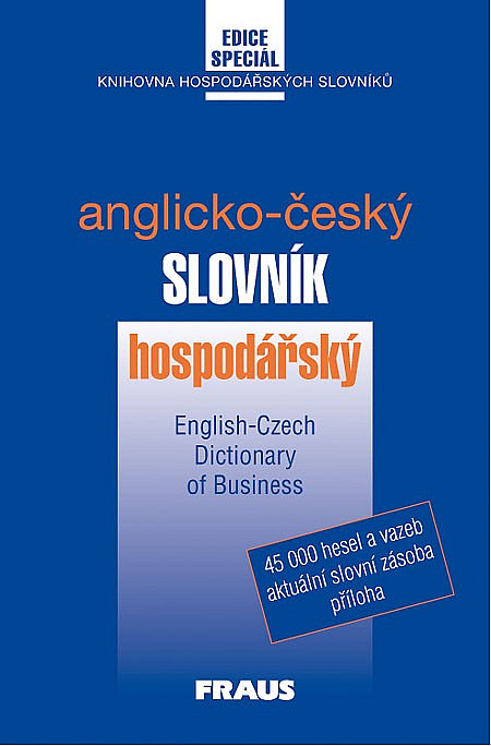 Anglicko-český slovník hospodářský