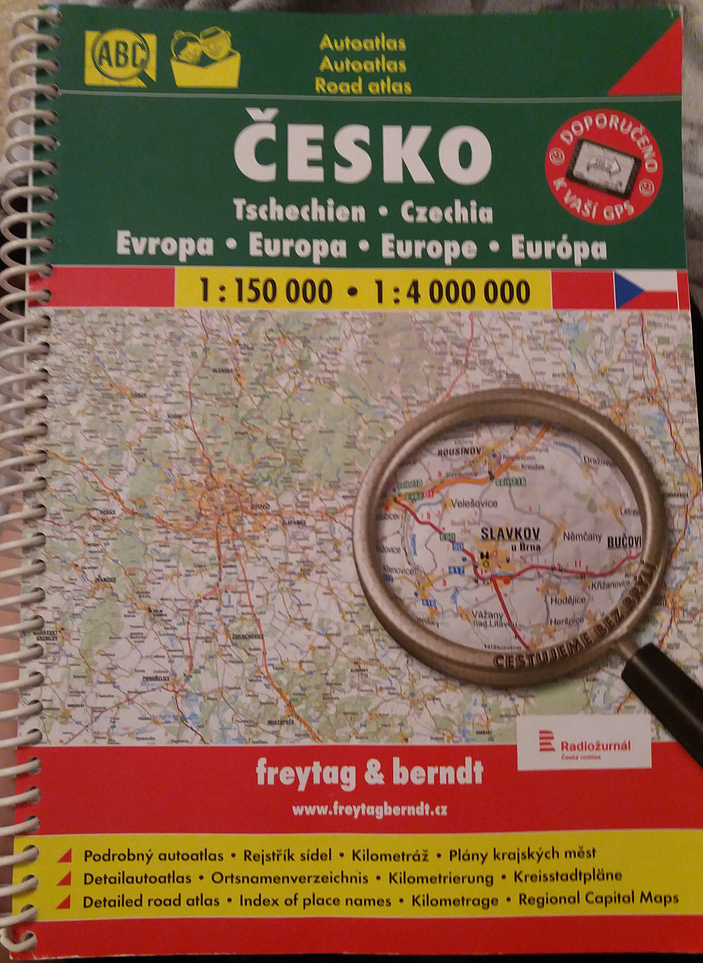 Autoatlas Česko 1:150 000