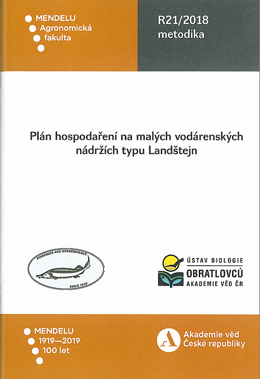 Plán hospodaření na malých vodárenských nádržích typu Landštejn