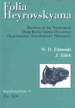 Folia Heyrovskyana, Supplement 11: Revision of the Neotropical Dung Beetle Genus Oxysternon