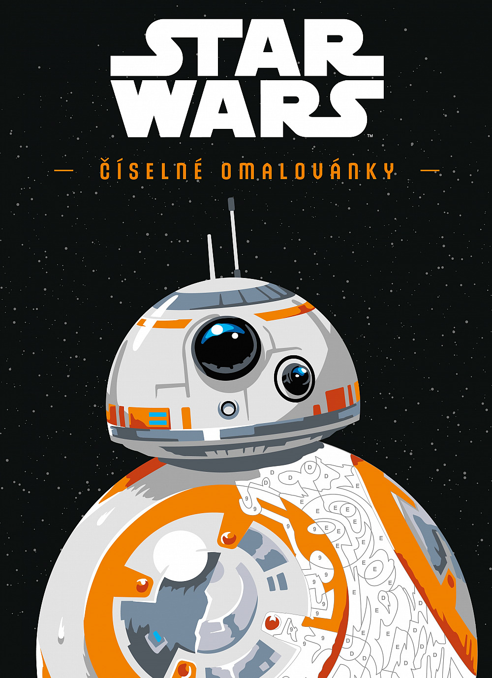 Star Wars: Číselné omalovánky