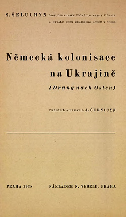 Německá kolonisace na Ukrajině: Drang nach Osten