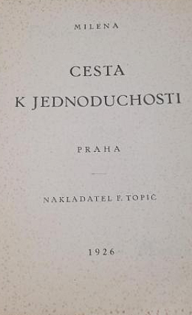 Cesta k jednoduchosti