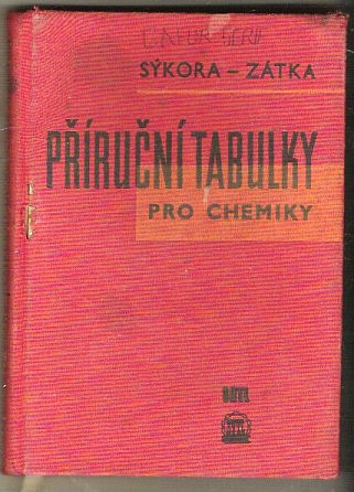 Příruční tabulky pro chemiky