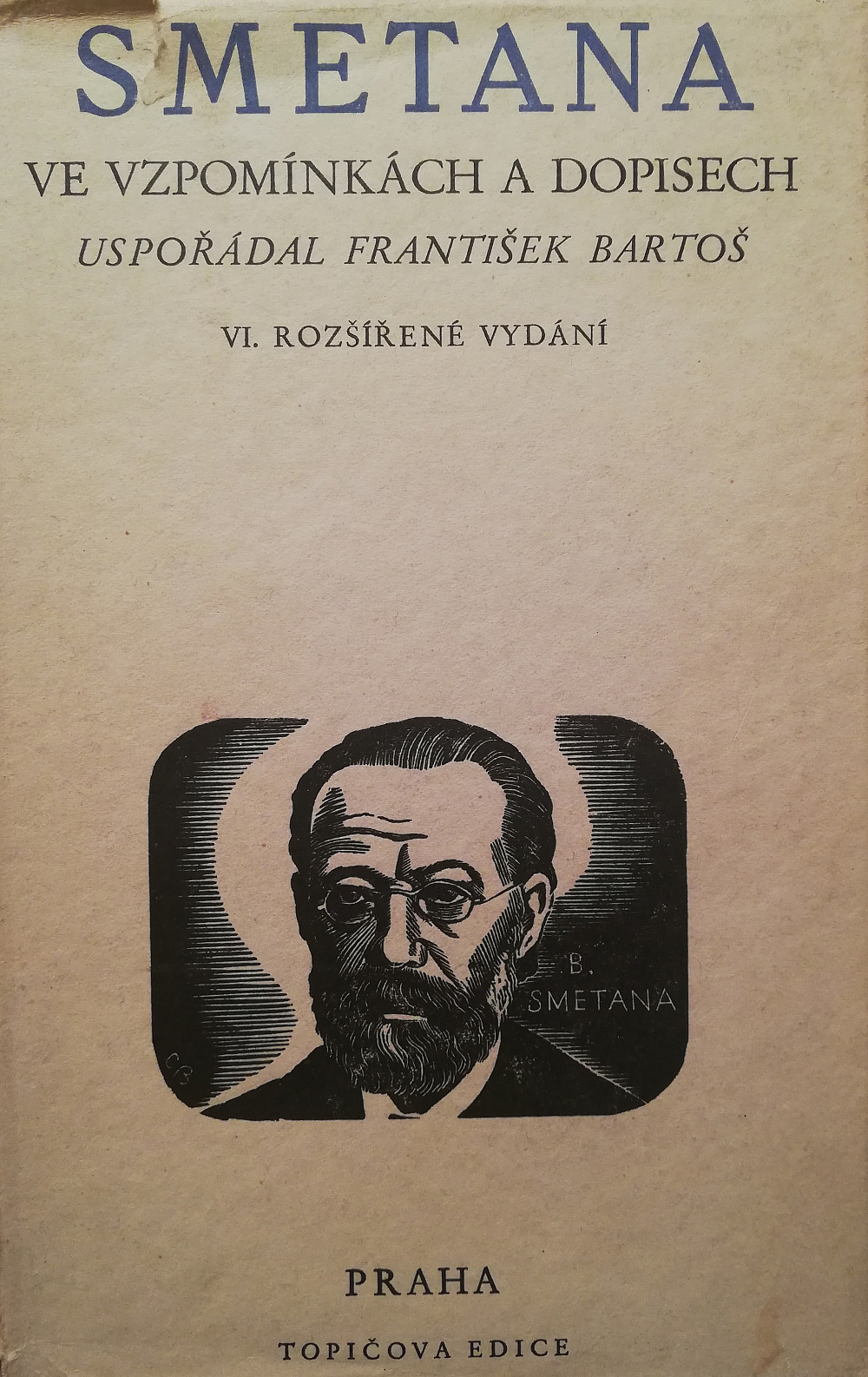 Smetana ve vzpomínkách a dopisech