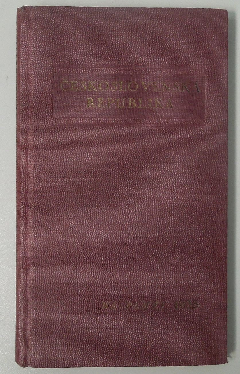 Československá republika 1938