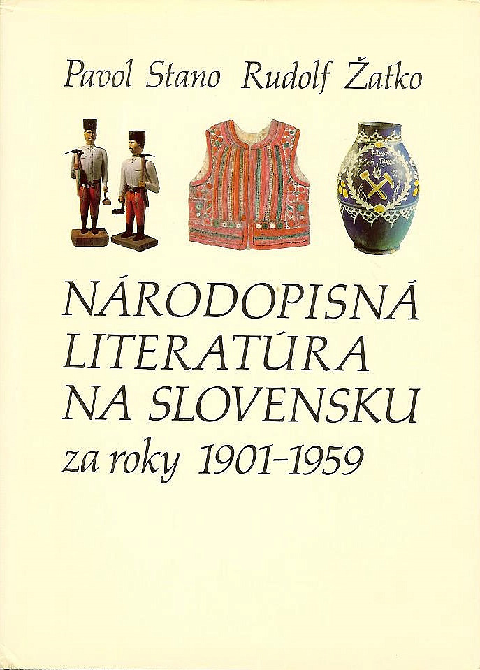 Národopisná literatúra na Slovensku za roky 1901-1959