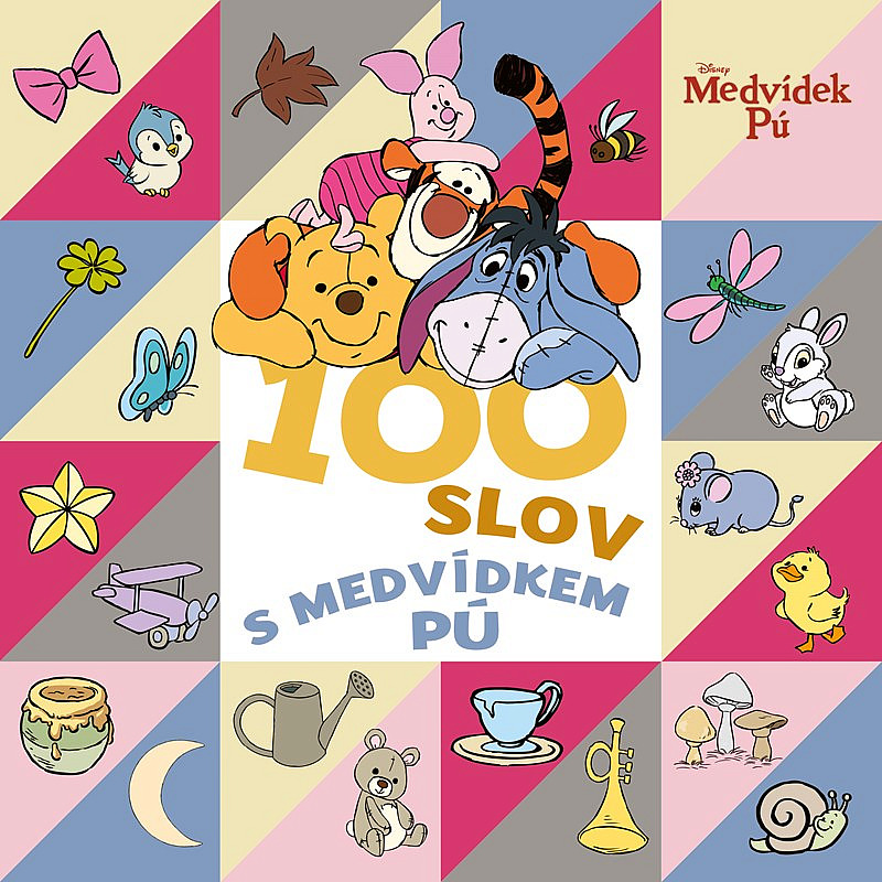 100 slov s medvídkem Pú