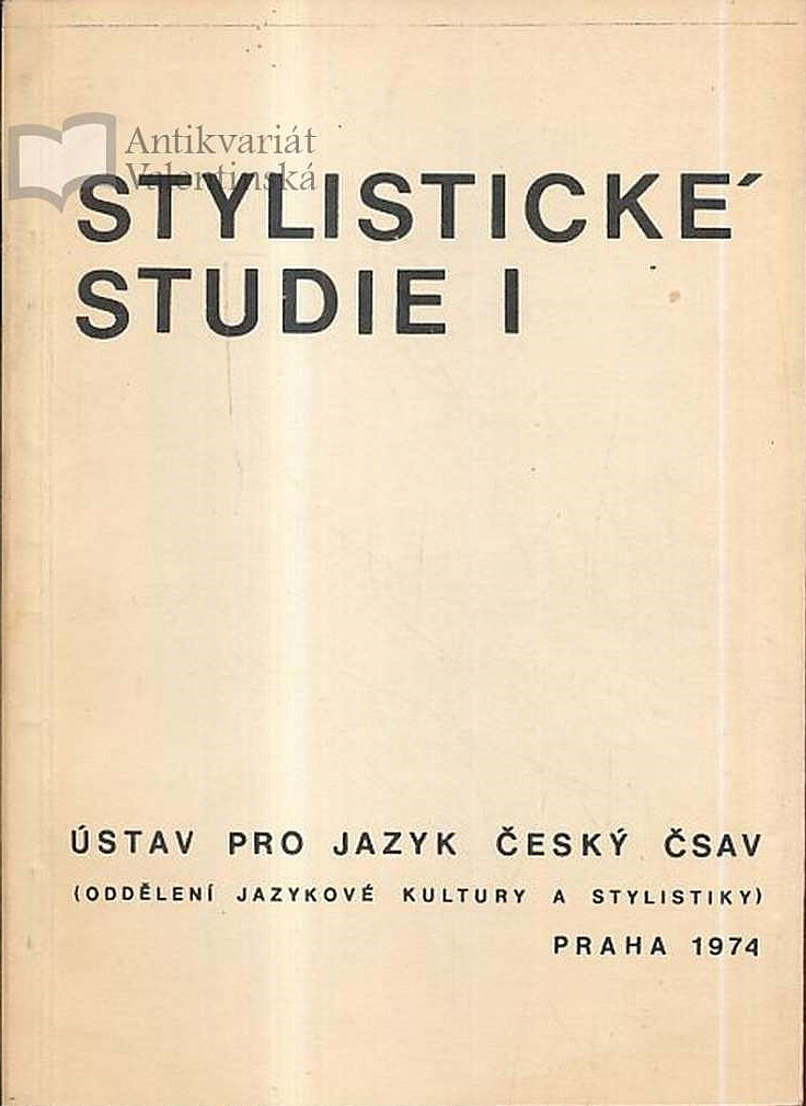 Stylistické studie I.