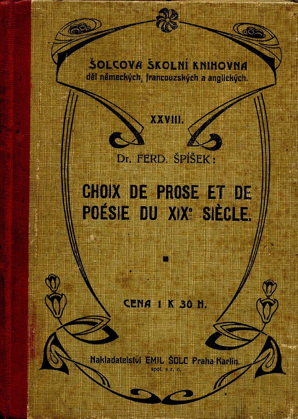 Choix de prose et de poésie du XIX. siecle