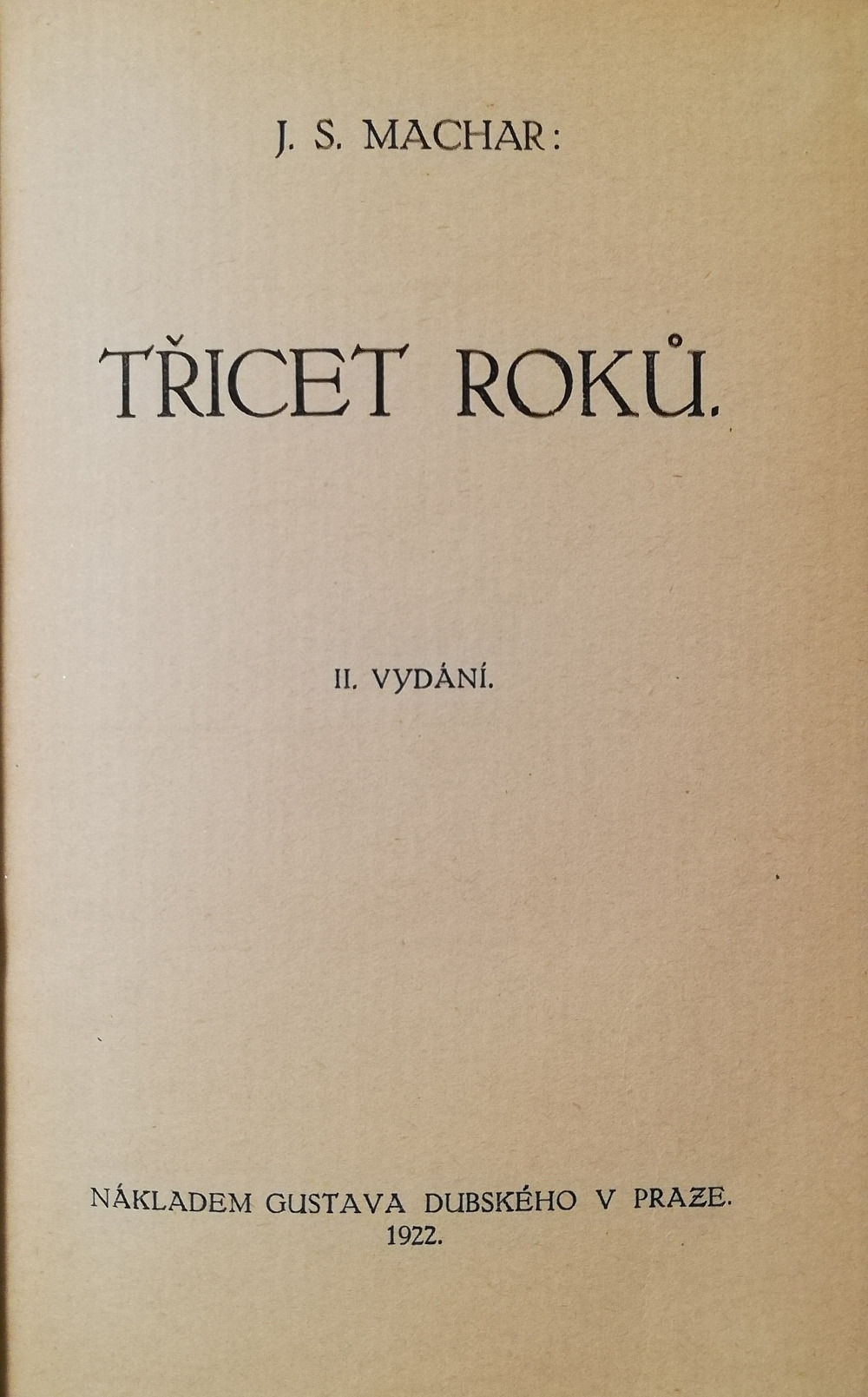 Třicet roků