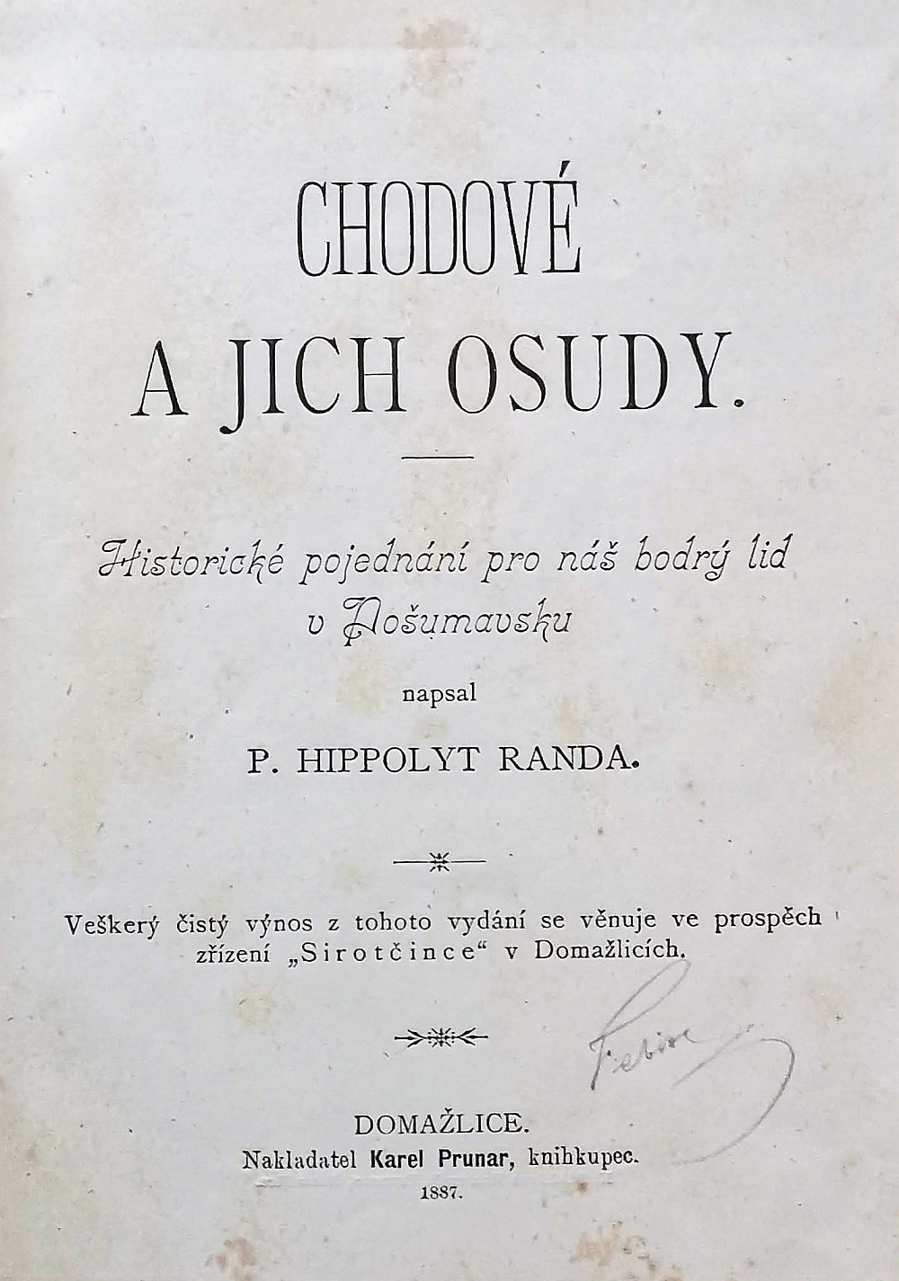 Chodové a jich osudy