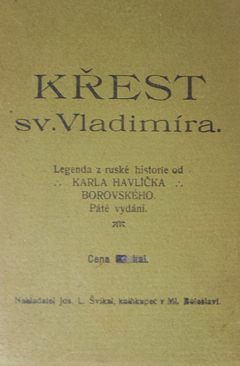 Křest svatého Vladimíra: Legenda z ruské historie