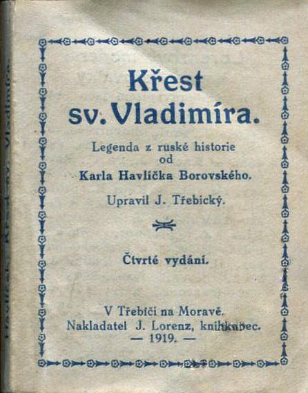 Křest sv. Vladimíra: Legenda z ruské historie