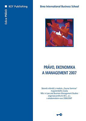 Právo, ekonomika a management 2007