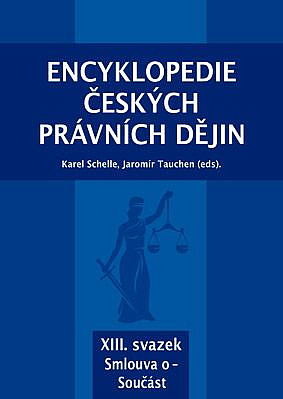 Encyklopedie českých právních dějin, XIII. svazek Smlouva o - Součást