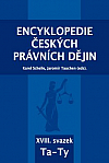 Encyklopedie českých právních dějin, XVIII. svazek Ta - Ty