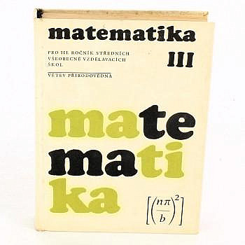 Matematika pro III. ročník SVVŠ, větev přírodovědná