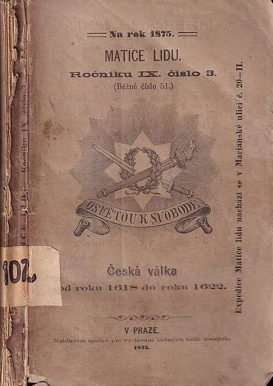 Česká válka od r. 1618 do roku 1622