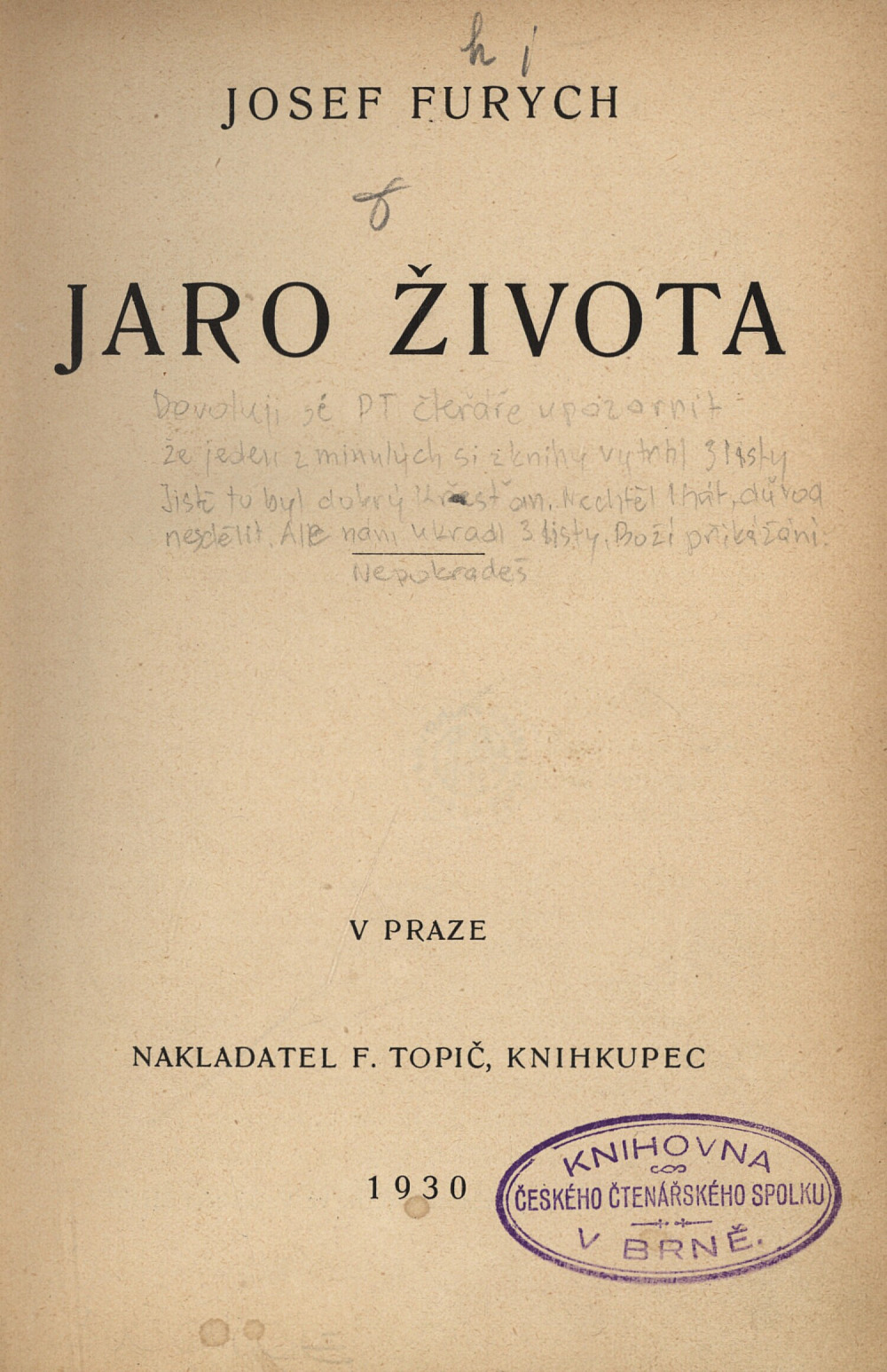 Jaro života