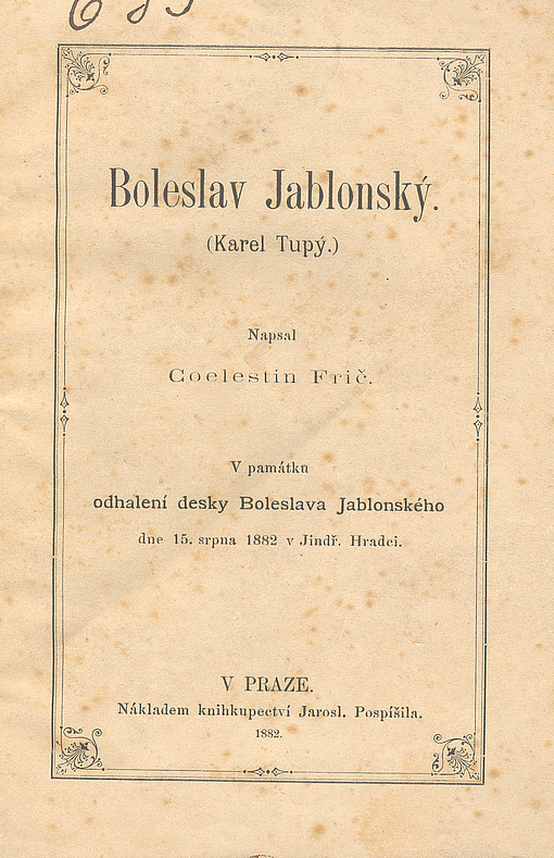 Boleslav Jablonský (Karel Tupý)