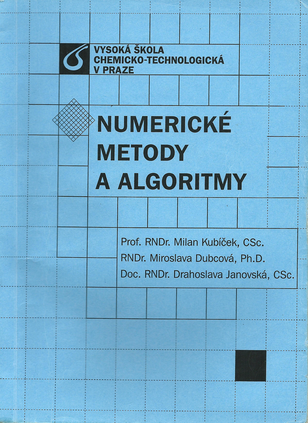 Numerické metody a algoritmy