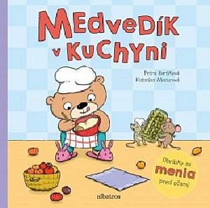 Medvedík v kuchyni