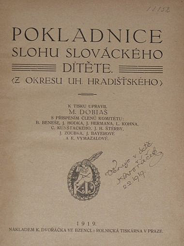 Pokladnice slohu slováckého dítěte