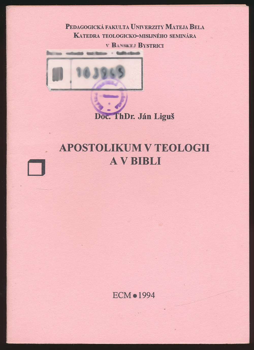 Apostolikum v teologii a v Bibli