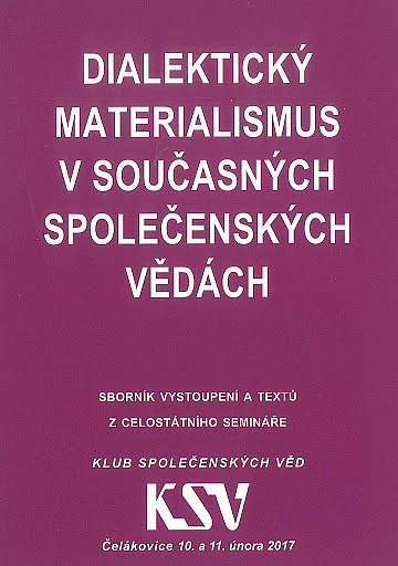 Dialektický materialismus v současných společenských vědách