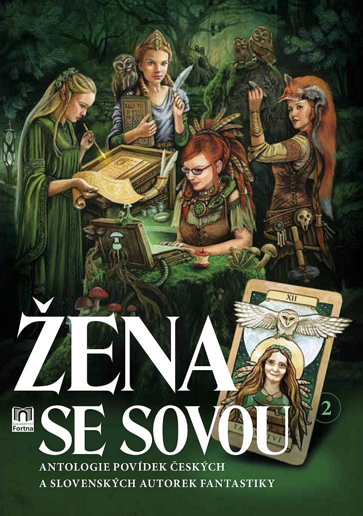 Žena se sovou