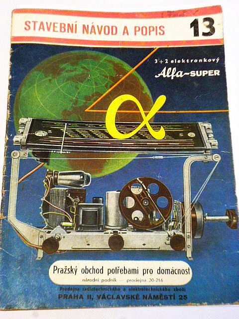 Alfa-super, 3+2 elektronkový superhet