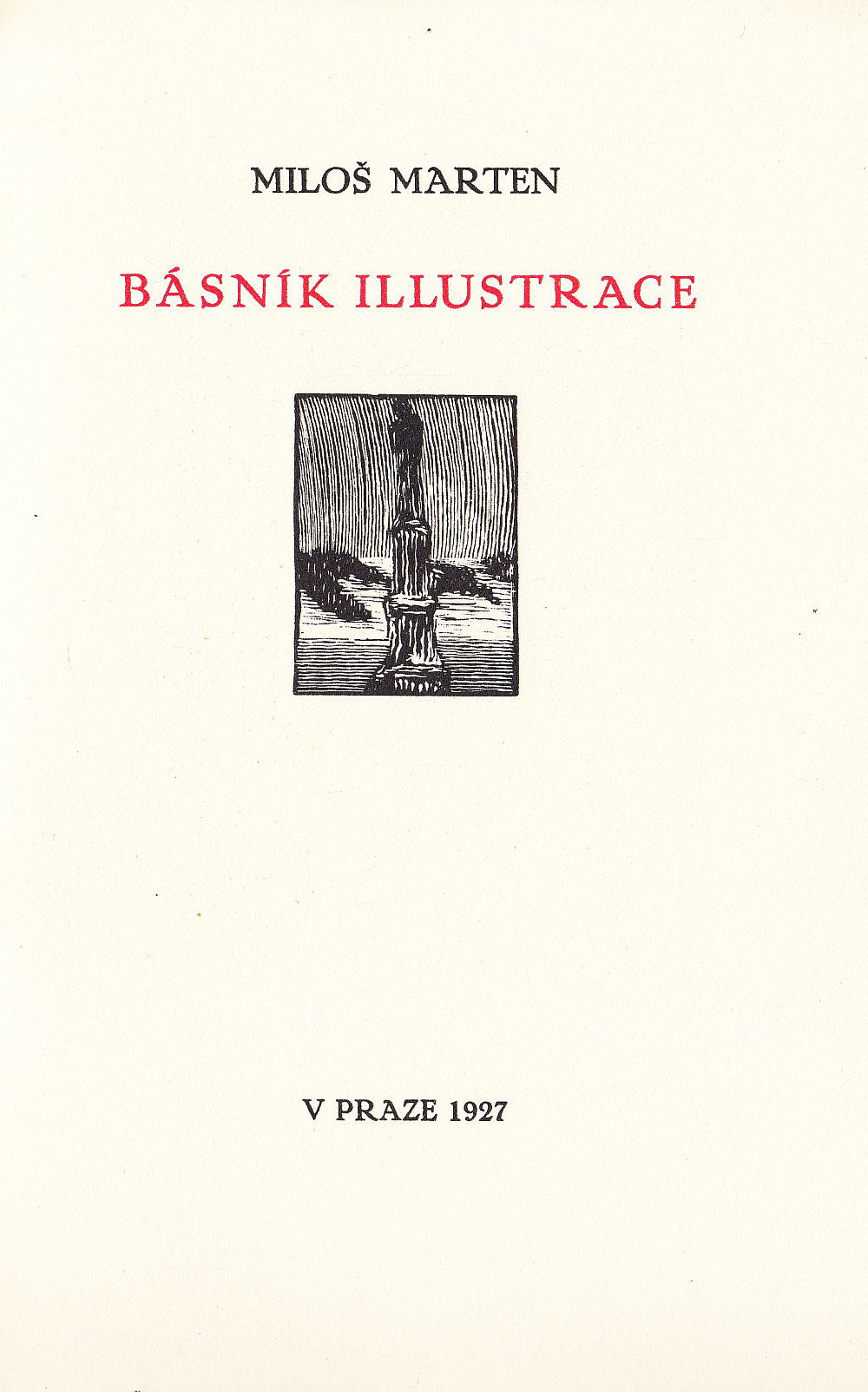 Básník illustrace