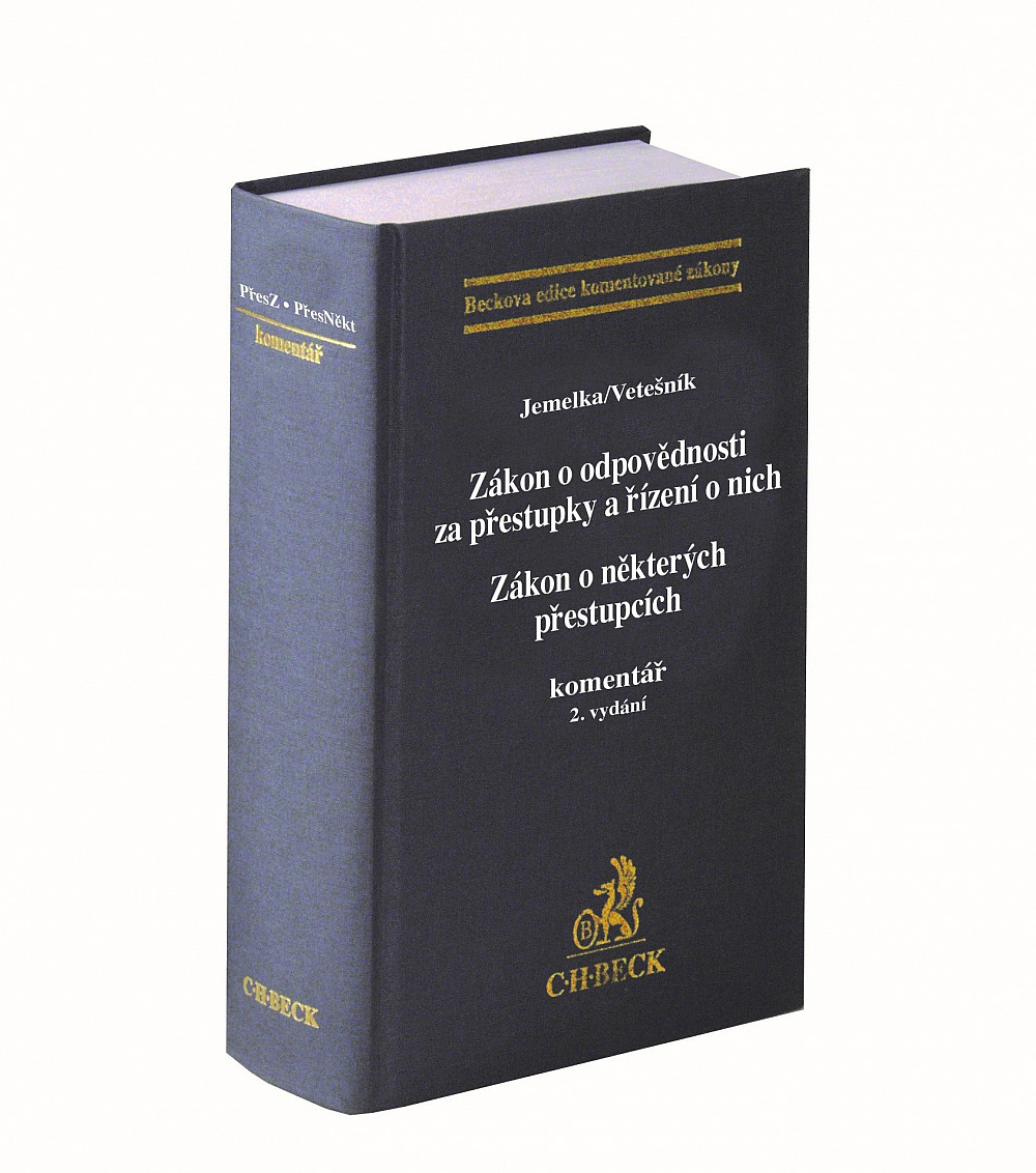 Zákon o odpovědnosti za přestupky a řízení o nich / Zákon o některých přestupcích