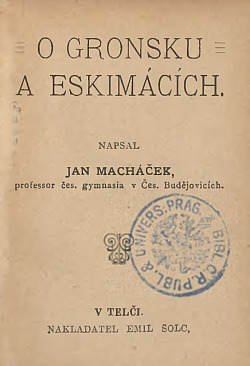 O Gronsku a Eskimácích