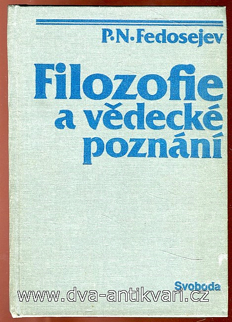 Filozofie a vědecké poznání