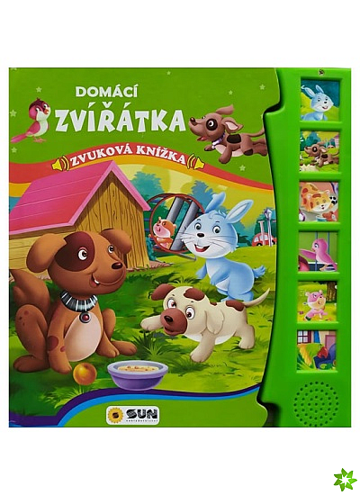 Domácí zvířátka - Zvuková knížka