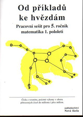 Od příkladů ke hvězdám – Pracovní sešit pro 5. ročník matematika 1. pololetí