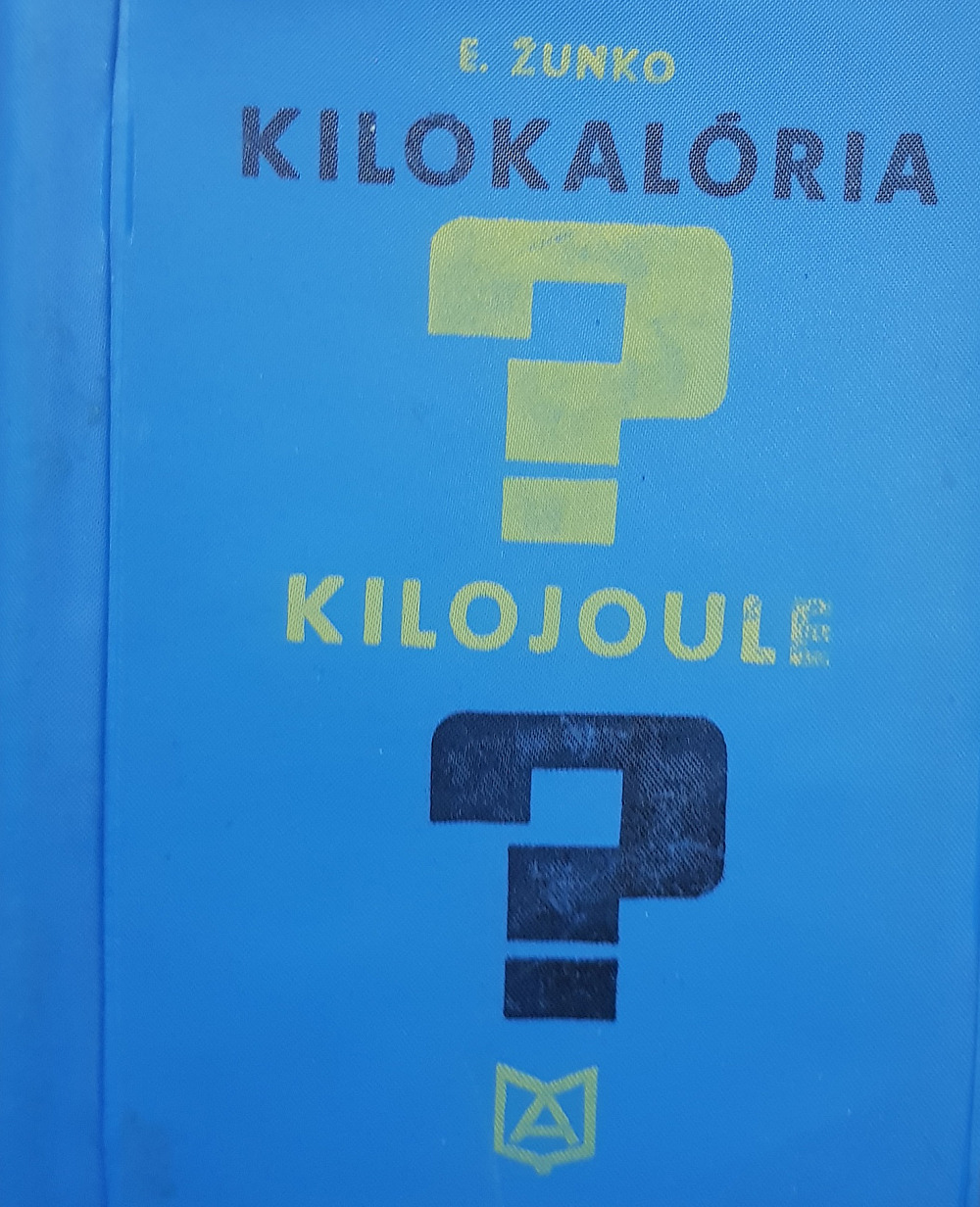 Kilokalöria - kilojoule