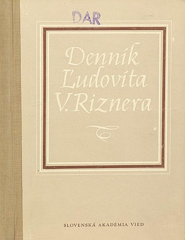 Denník Ľudovíta V. Riznera