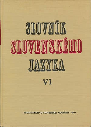 Slovník slovenského jazyka 6: Doplnky – Dodatky