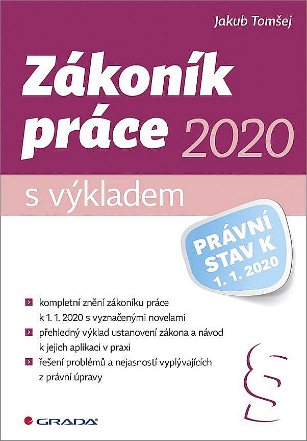 Zákoník práce 2020 - s výkladem