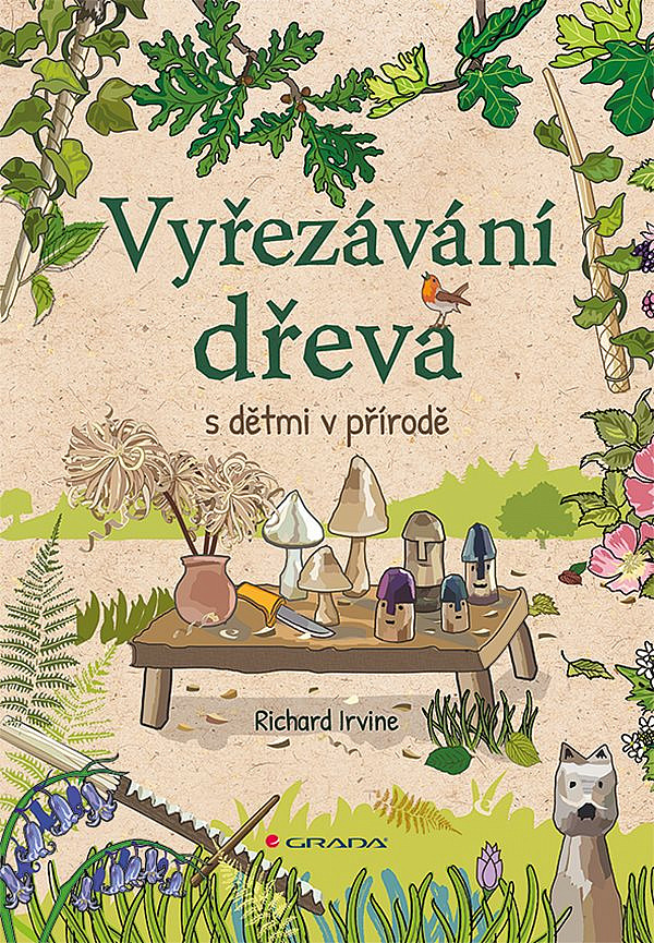 Vyřezávání dřeva s dětmi v přírodě